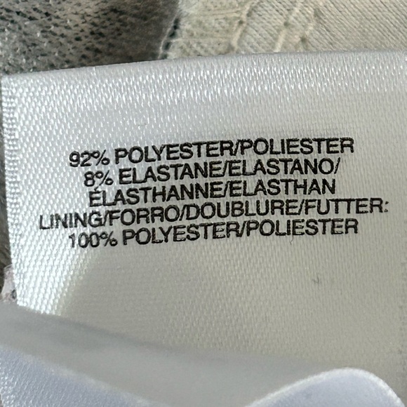 Jones New York Dress, size 12, black and white sleeveless, with side zipper - Picture 6 of 9